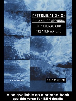 cover image of Determination of Organic Compounds in Natural and Treated Waters